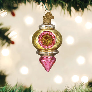 Vintage Inspired Pink Ornament
