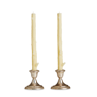 Pair of Cedar Stick Candles