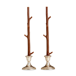 Pair of Maple Stick Candles