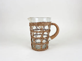 Classic Rattan Cage Pitcher