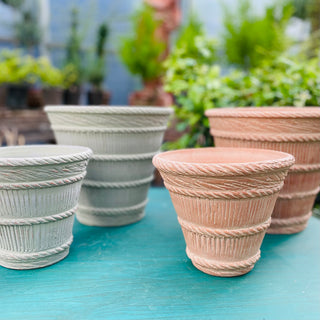French-Inspired Harvester Clay Pot
