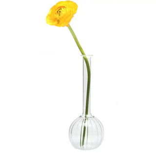 Glass Long-Necked Bud Vase